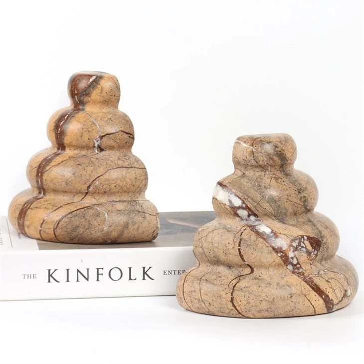 marble bookends effect ornaments (2)