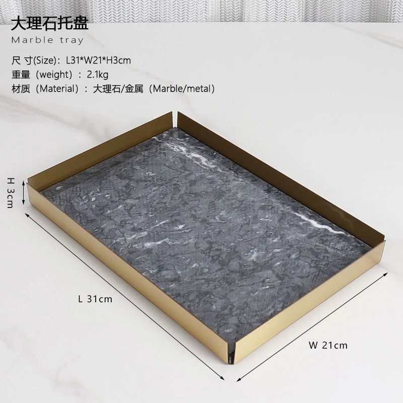 marble tray gold edge (2)