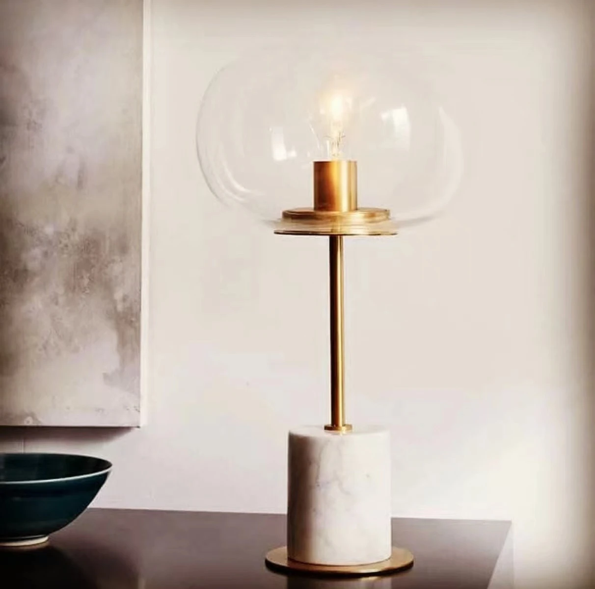 marble lamp design