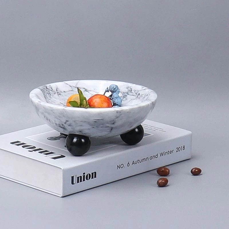 Round marble tray1