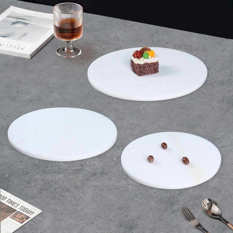 white marble tray round (3)